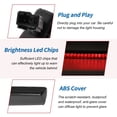 thumbnail image 4 of Luz de freno trasera LED Unique Bargains para VW Golf Mk5/GTI/R32 05-09 No.1K8945087D Negro 3ª lámpara de parada montada en alto impermeable luz de freno de nivel alto central trasera 1 Pcs, 4 of 7