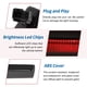 thumbnail image 4 of Luz de freno trasera LED Unique Bargains para VW Golf Mk5/GTI/R32 05-09 No.1K8945087D Negro 3ª lámpara de parada montada en alto impermeable luz de freno de nivel alto central trasera 1 Pcs, 4 of 7