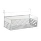 thumbnail image 4 of Estante para cama de dormitorio, cesta de almacenamiento colgante para dormitorio, estante organizador simple para litera Blanco, 4 of 7