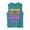 Mint Green, variant on lnmuld Kids Retro Sunset Palm Tree "Summer" Graphic Sleeveless Tank Top Color:Blue,Size:2-3 Years