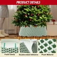 thumbnail image 2 of BouPower Christmas Tree Collar,33 Inches Christmas Tree Base Cover for Artificial Trees,Foldable Xmas Tree Collars for Party Holiday Winter Party Tree Decorations, 2 of 6