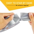 thumbnail image 6 of EMPYNACL Duct Tape Heavy Duty Waterproof, 5 Pack Silver Tape for Indoor & Outdoor Use, 2 Inches x 30 Yards, 7.5 Mil Thickness, Sticky, Durable, Heat Resistant, No Residue and Tear by Hand, 6 of 7