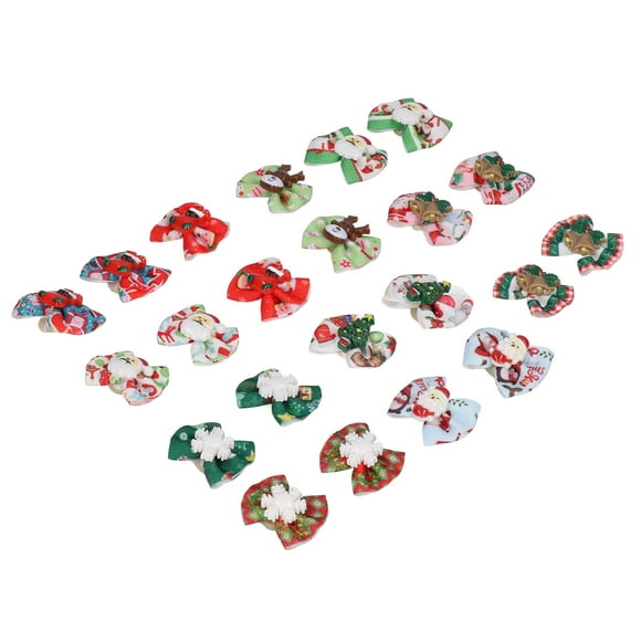Christmas Dog Bow, Pet Headdress Multi Purpose Rich Colors Cute For Dogs For Cats For Pets