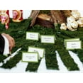 thumbnail image 4 of Inkdotpot Pack Of 24, Solid Tent Tables Place Cards For Table Setting For Wedding Thanksgiving- Christmas Holiday Catering Buffet Food Table Tents- Wedding Name Escort Cards (Yellow), 4 of 5