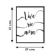 thumbnail image 5 of Cuadro 11X14 Mate Vive Rie Ama, 5 of 5