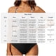 thumbnail image 3 of Traje de baño de una pieza para mujer, conjuntos de bikini para mujer, traje de baño de bikini sin mangas con estampado y escote en V, traje de baño push-up acolchado, traje de baño de poliéster para, 3 of 5