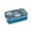 Blue, variant on Microwaveable Compartmentalized Lunch Box for Students and Office Workers - 21x11.5x7cm, BPA-Free Plastic, Multi-Layer Sealing, Soup Container, Eco-Friendly, Ideal for Meal Prep & Food Storage