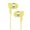 Yellow, variant on Xubinwww In Ear Headphones With Mic 3.5mm Wired Headphones For And Android Smartphones Laptops MP3 Gaming Walkman K5 Pro Recon 70 Ps5 Headset with Mic Headset for Working from Home Ps5 by Daylight