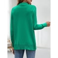 thumbnail image 2 of Womens Cardigan Sweater Long Sleeve Open Front Knit Cardigan Sweater with Pockets, 2 of 5