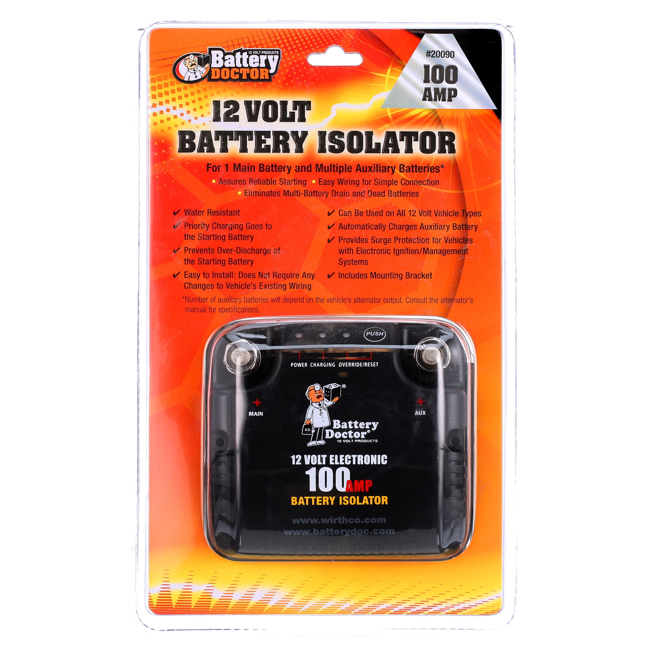 Battery Doctor 20090 Battery Isolator 100 Amp