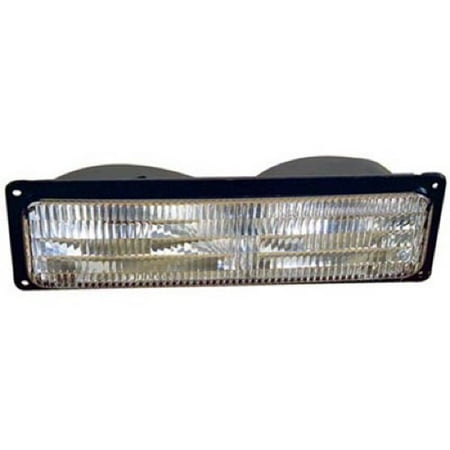 - Compatible 1994 - 2002 Chevrolet C3500 Parking Light Assembly / Lens Cover - Left (Driver) Side 5976837 GM2520128 Replacement For Chevrolet C3500