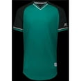 thumbnail image 2 of Russell R01X3B.09R.XL Youth Classic V-Neck Jersey - Aqua, Black & White - Extra Large, 2 of 2