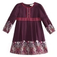 thumbnail image 1 of Richie House Girls' Dress with Embroidered Florals RH0740, 1 of 2