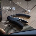 thumbnail image 5 of Premium Wine Bottle Opener with Built-in Foil Cutter and Corkscrew for All Wine Types - Black & Chrome Design, 5 of 5
