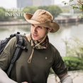 thumbnail image 4 of Fishing Sun Boonie Hat Waterproof Summer UV Protection Safari Cap Outdoor Hunting Hat, 4 of 9