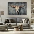 thumbnail image 2 of Stupell Industries Antique Distressed Cow Skull Canvas Wall Art design by Nina Blue, 30 x 45, 2 of 7