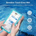 thumbnail image 3 of Beasyjoy Waterproof Phone Case, Underwater Phone Case for Snorkeling, Universal IPX8 Diving Bag with Lanyard for iPhone, Samsung, Google Mo, 3 of 4
