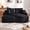 Double Black, variant on FFH 65"L Chaise Lounge Chair Indoor, Plush Cloud Couch Boneless Sleeper Sofa with Cup Holders and Side Pockets, Green