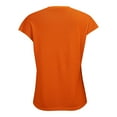 thumbnail image 4 of Holzkary Womens 2025 Cap Sleeve Tops Casual Crew Neck Loose Fit Sweater Vest Lightweight Knit Pullover Tank Summer Tops Knit Short Sleeve Soft Blouse for Daily Wear Orange Xxl, 4 of 5