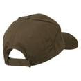 thumbnail image 4 of USA State Oklahoma Mistletoe Embroidered Low Profile Cap - Brown OSFM, 4 of 5