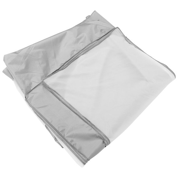 SHOWERORO Heavy Duty Garment Cover Dark Grey Clothing Rack Cover 1Set