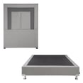 thumbnail image 1 of Box Base Cama Individual + Cabecera Bora Gris Dicasa Quantum, 1 of 8