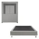 thumbnail image 1 of Box Base Cama Individual + Cabecera Bora Gris Dicasa Quantum, 1 of 8
