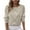 Khaki Sweatshirt, variant on DUMUIELD Sparkle Sequins Sweaters for Women Hollow Out Knitted Long Sleeve Sweater Crew Neck Fall Winter Fashion Pullover Tops
