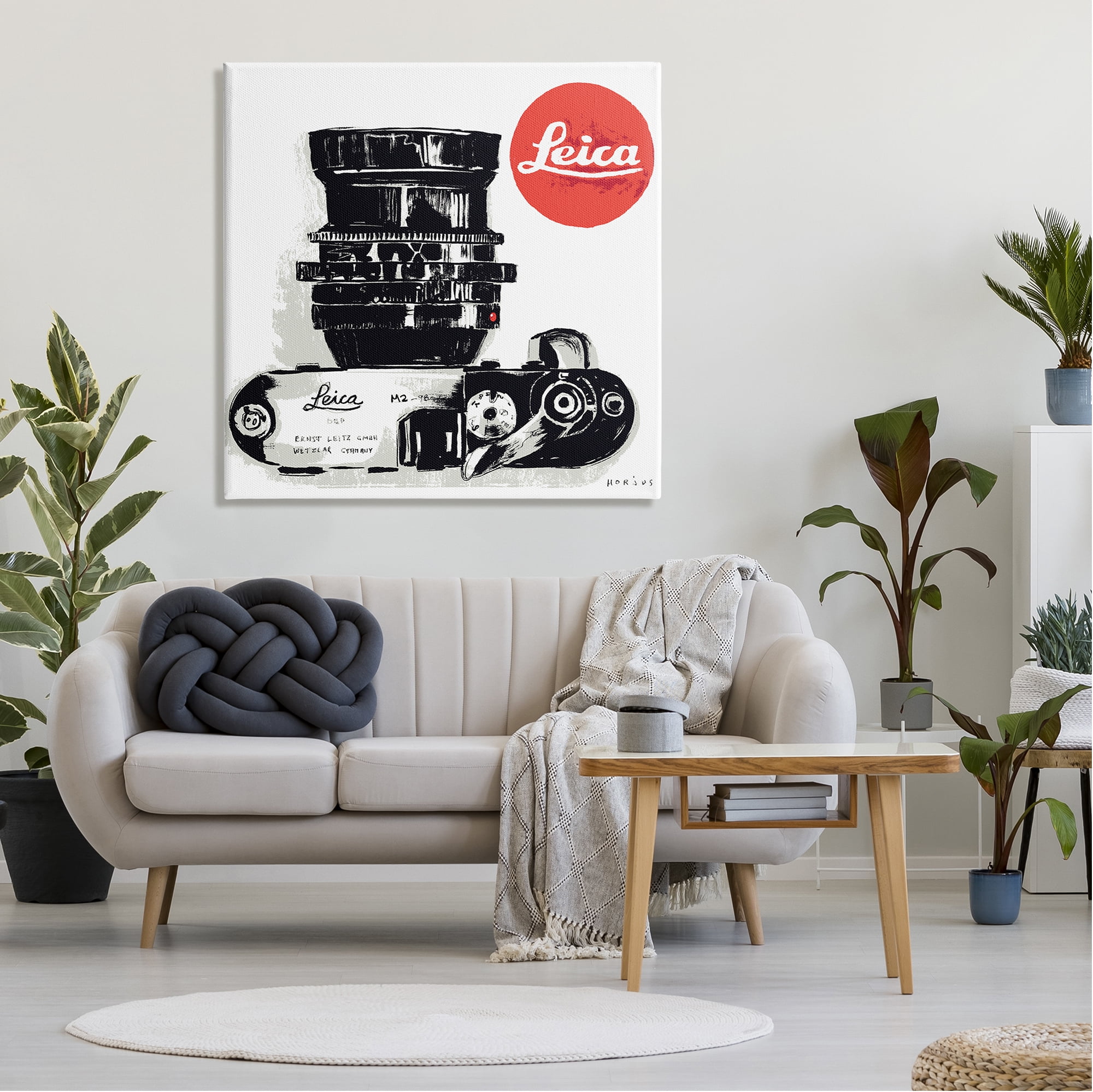 Stupell Industries Vintage Camera Ad Beauty & Fashion Painting Gallery Wrapped Canvas Print Wall Art, 36 x 36