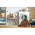 thumbnail image 2 of Ahgly Company Machine Washable Indoor Rectangle Transitional Caramel Brown Area Rugs, 7' x 10', 2 of 7
