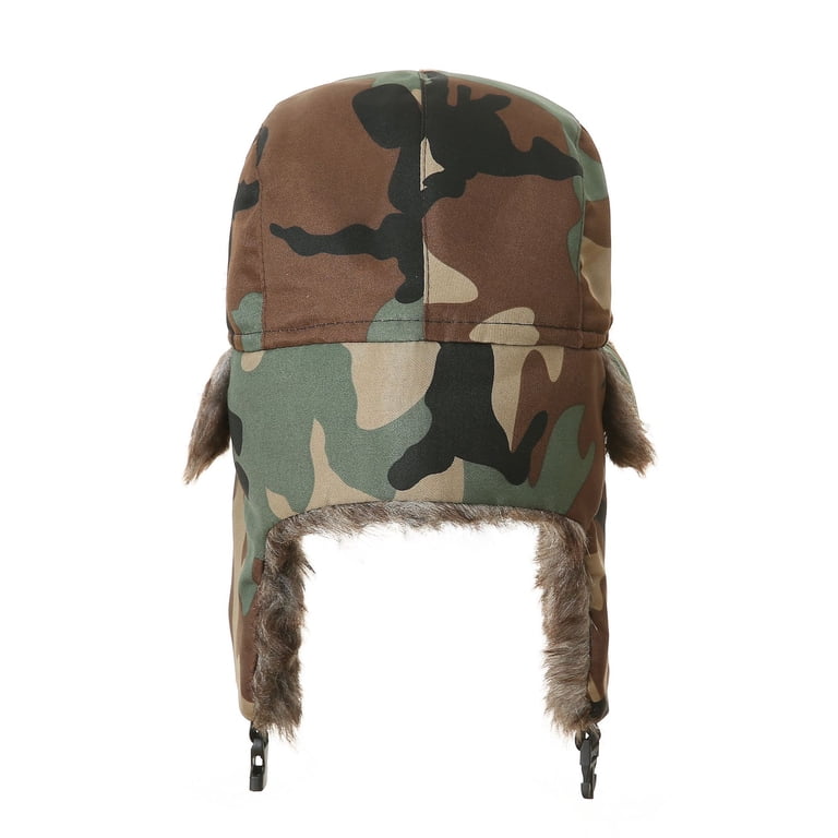 Trapper Warm Russian Trooper Hat Winter Skiing Cap Women Men  display picture 1