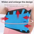 thumbnail image 7 of Rosojodg Adjustable Breathable Lumbar Back Brace Waist Belt for Pain Relief and Correction, 7 of 7