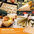 thumbnail image 7 of Stock Your Home 200 Ct Unbleached Parchment Paper Sheets, Pre Cut Parchment Paper Sheets for Baking, Air fryer Sheets & Oven Liners FOr cookies, Bread, meat, Pizza (9x13”), 7 of 7