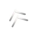 thumbnail image 1 of 2x Folding Step Ladder Hinge Attachment Ladder Accessories Folding Folding step Metal Fixed Stepladders Tie Rod Replacement Kit White, 1 of 9