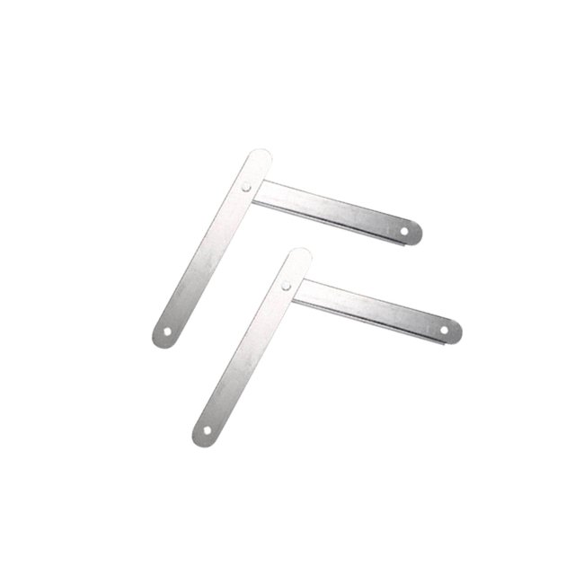 2x Folding Step Ladder Hinge Attachment Ladder Accessories Folding Folding step Metal Fixed Stepladders Tie Rod Replacement Kit White