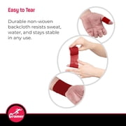 Cramer Eco-Flex Stretch Tape, Self-Stick, Red, Athletic Training, Easy Tear, 5 Yard Roll