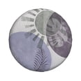 thumbnail image 1 of 16'' Bohemian Leaf Sun Tire Cover, Universal Spare Wheel Covers, Dust-Proof, Water-Proof, Sun-Proof and Corrosion-Proof, 1 of 9