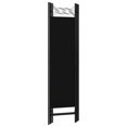 thumbnail image 4 of vidaXL 4-Panel Room Divider Black 160x180 cm, 4 of 5