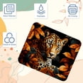 thumbnail image 3 of Leopard Gaming Mouse Pad Desk Mat Desk Pad, Non-Slip Rubber Bottom, Printed, Square 8.3x9.8 Inch - Suitable for Office and Gaming, 3 of 6