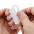 thumbnail image 2 of Unique Bargains 5 Pcs Durable Solid Nail Cleaning Brush for Cleaning Fingernails Small White, 2 of 7