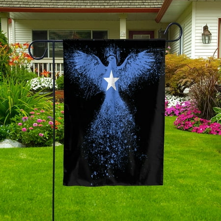 Somalian Flag With Eagle Painting - Proud Somalia Garden Flag (11.5x17.5) Double-Sided Decorative Polyester Indoor/Outdoor Flag