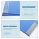 thumbnail image 3 of Carpeta de archivos de plástico, soporte para almacenamiento de archivos, tamaño A4, soporte para documentos para estudiantes, 3 of 6