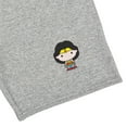 thumbnail image 2 of Wonder Woman Cute Chibi Character Mens Sweat Shorts, 2 of 5