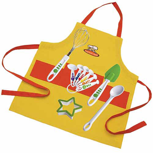 CURIOUS CHEF 11 PIECE YELLOW CHEFS KIT