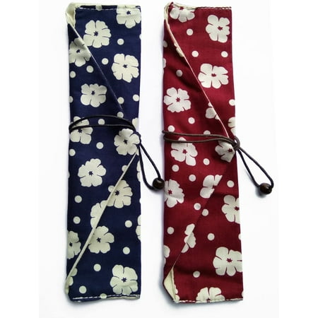 Snilety Sunflower & Butterfly Cutlery Storage Bag - 11.8 Inch Waterproof Pouch For Forks, Knives, Spoons, Chopsticks, Camping, Picnics, Travel