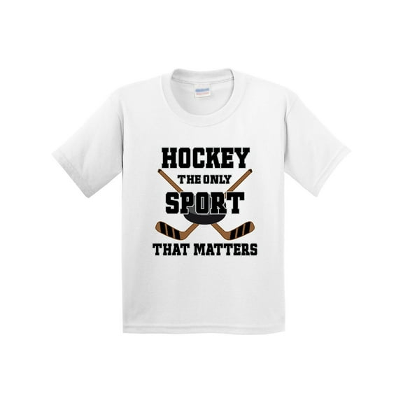 Inktastic Hockey Funny Sport That Matters Youth T-Shirt