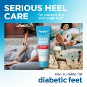 Flexitol Heel Balm, Cracked Heel Cream & Foot Balm, Intensive Hydration for Dry, Rough Feet & Heels, Urea-Based Moisturizing Cream, 2 oz Tube