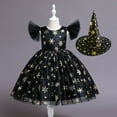 thumbnail image 2 of Children Dresses Princess Party Pageant Dance Dress Hat Gown Girls Girls Dress Skirt Vacation Party Sundress For Child, 2 of 7