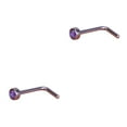 thumbnail image 3 of Langgg Nez Clous Style Simple Femme Habillage Décoration Accessoire Mode Acier Inoxydable Vis en Forme de L Type 1 Type13 NO13, 3 of 6