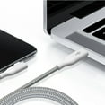 thumbnail image 5 of Auto Drive LXMF026 6 ft 90° USB-C to Lightning Cable Single Piece, White, 5 of 8